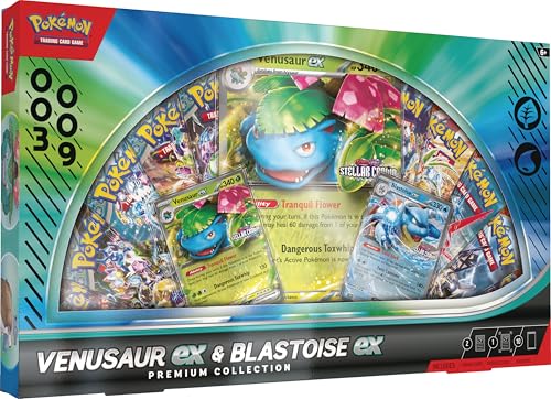 Pokémon TCG: Venusaur ex & Blastoise ex Premium Collection - 4