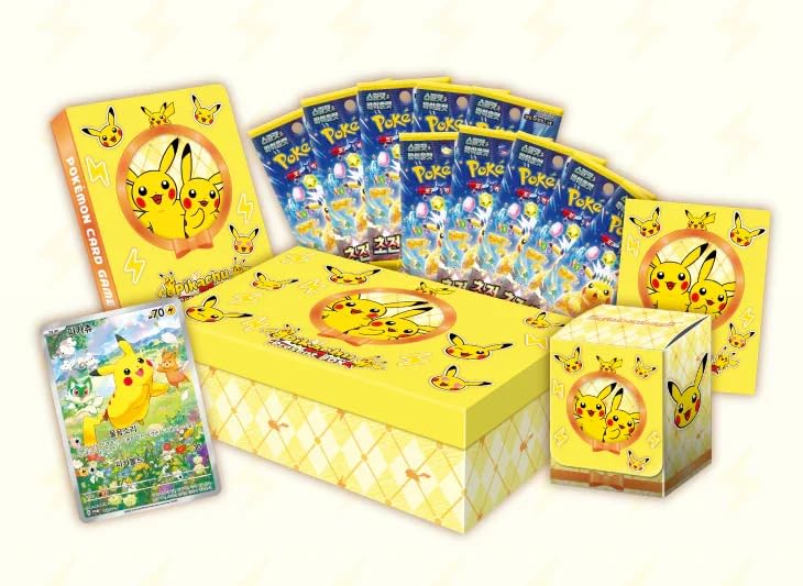 Pokemon TCG: Scarlet and Violet Pikachu Present Box (Korean Version) - 2