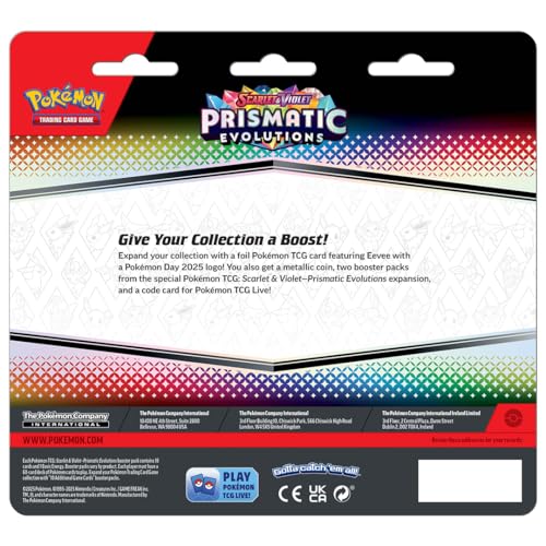 POKEMON TCG: SCARLET AND VIOLET: PRISMATIC EVOLUTIONS TWO-BOOSTER BLISTER - 2