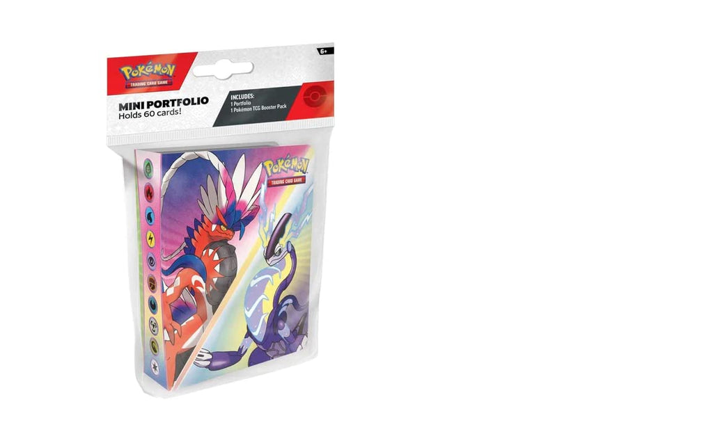 Pokemon Scarlet & Violet Mini Portfolio + 1 Booster Pack - 2