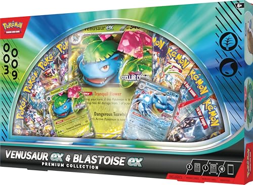 Pokémon TCG: Venusaur ex & Blastoise ex Premium Collection - 3