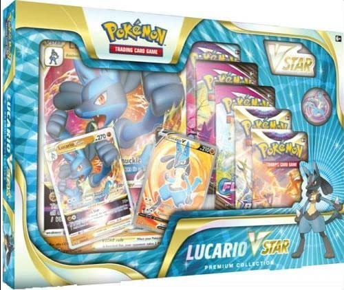 Pokemon Lucario Vstar Premium Collection Box - 6 Booster Packs - 2