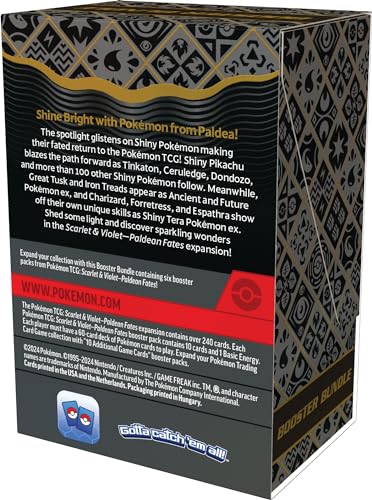 Pokemon TCG: Scarlet and Violet: PALDEAN Fates: Booster Bundle - 5
