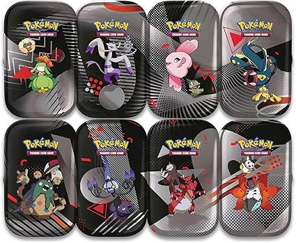 Pokemon Trading Card Game Unova Mini Tin, Mienshao & Klinklang, Black Bolt White Flare - 2