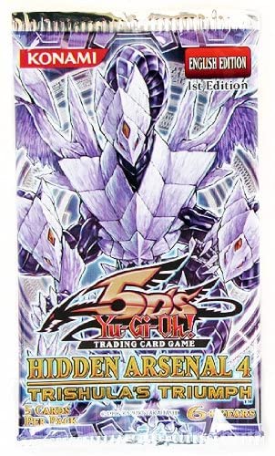 YuGiOh 5Ds Hidden Arsenal 4 Trishulas Triumph Booster Box 24 Packs - 3