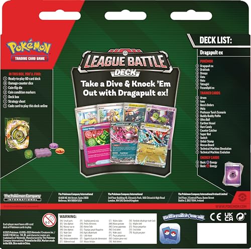 Pokemon TCG: Dragapult ex League Battle Deck - 6