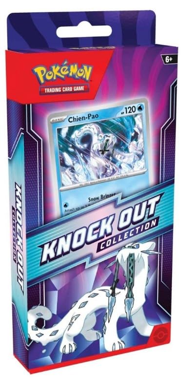 Pokemon Trading Card Game Knockout Collection - Includes Sticker Sheet, 2 Booster Packs and Foil Card (Chien-Pao)