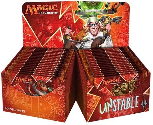 Magic The Gathering MTG-UST-BD-EN Unstable Trading Card Booster Display Box - 4