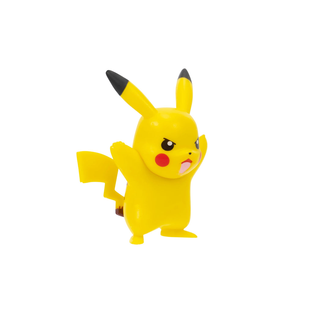 Pokémon Pikachu Clip ‘N’ Go Bandolier Set - 2-Inch Pikachu Battle Figure with Poke Ball and Fast Ball Plus Themed Belt and Bandolier - 3