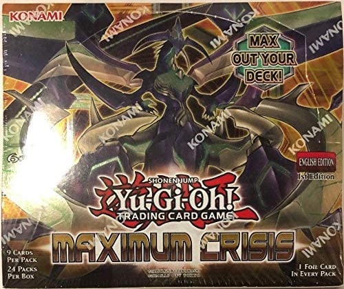 Yugioh Maximum Crisis 1st Edition Booster Box (24 packs)(Sealed) - 2