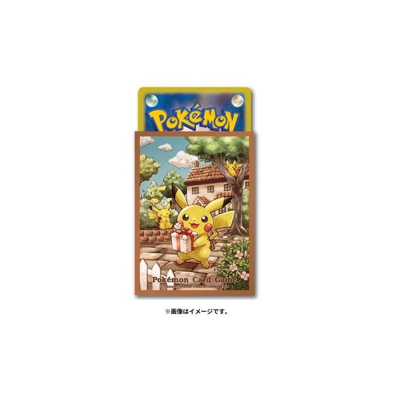 Pokemon TCG 64ct Card Sleeves Pikachu's Gift - 2