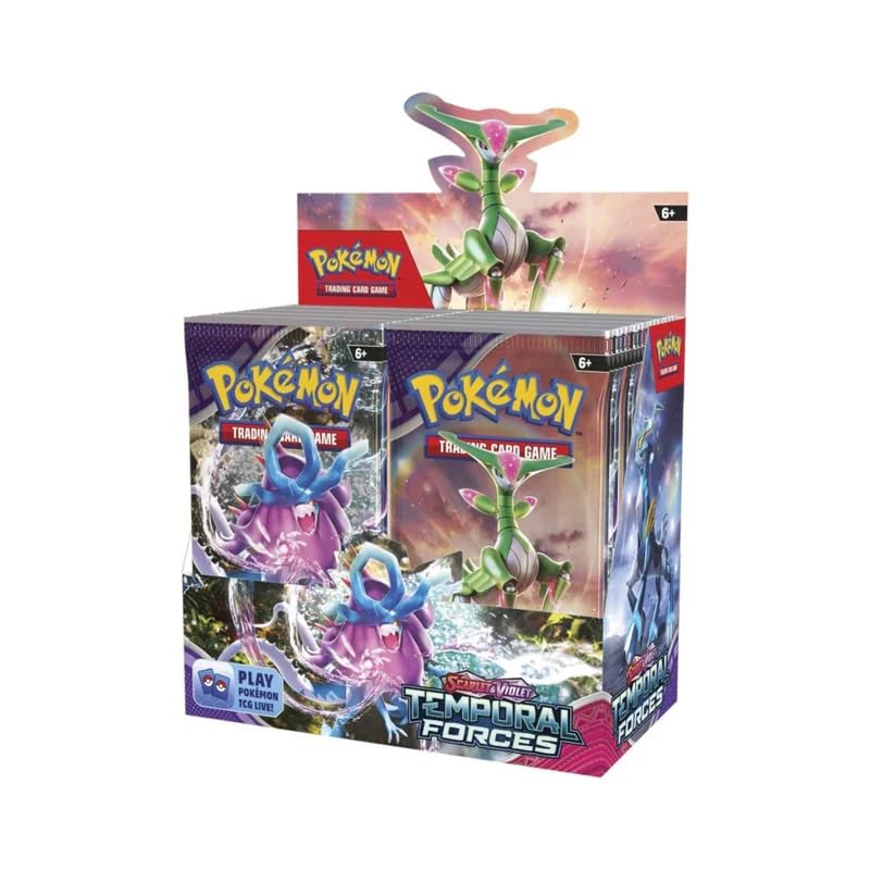 Pokemon TCG: Scarlet and Violet - Temporal Forces Booster Display Box - 36 Packs - 2
