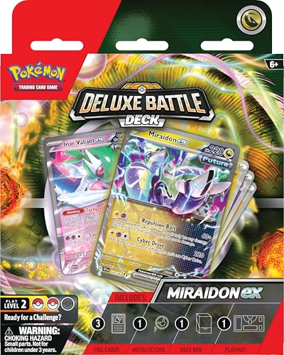 Pokemon TCG: Miraidon ex Deluxe Battle Deck (Ready-to-Play 60-Card Deck & Accessories) - 6