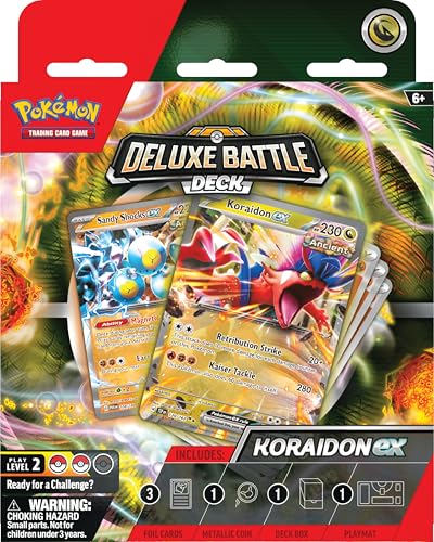 Pokemon TCG: Koraidon ex Deluxe Battle Deck (Ready-to-Play 60-Card Deck & Accessories) - 6