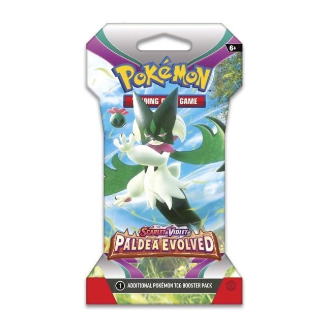 Pokemon TCG: Scarlet & Violet - Paldea Evolved Sleeved Booster Pack - 3