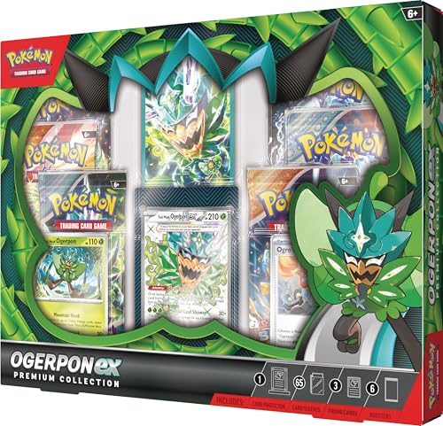 Pokémon TCG: Ogerpon ex Premium Collection (3 Foil Cards & 6 Boosters) - 5