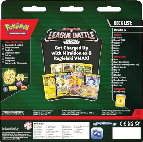 Pokémon TCG: Miraidon ex League Battle Deck - 4