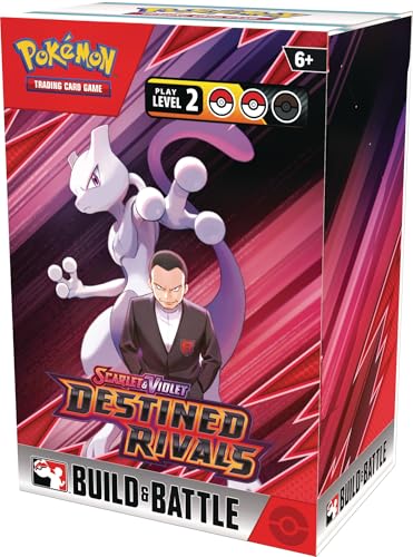 Pokemon TCG: Scarlet & Violet - Destined Rivals - Build & Battle Box - 4 Packs - 3