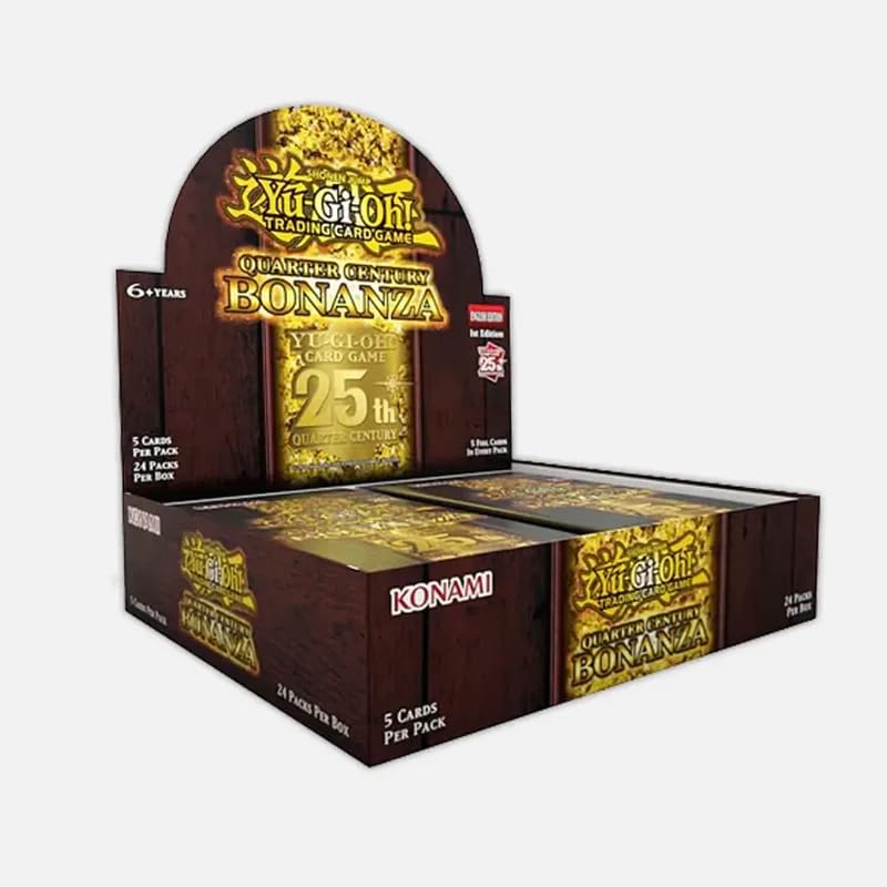 Yu-Gi-Oh! Trading Card Game: Quarter Century Bonanza Booster Box - 1st Edition - 6