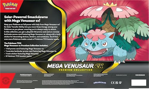 Pokémon TCG: Mega Venusaur ex Premium Collection Box - 5
