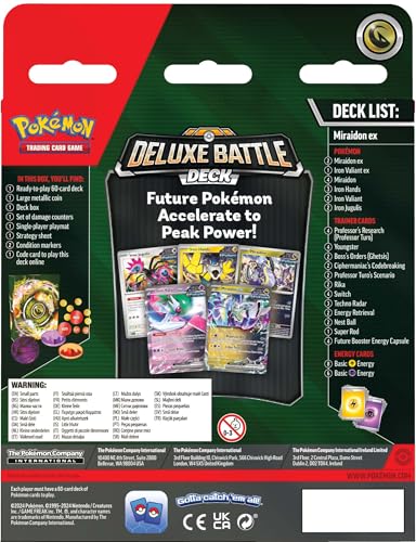 Pokemon TCG: Miraidon/Koraidon ex Deluxe Battle Deck - 6