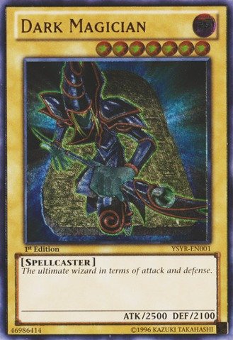 YU-GI-OH! - Dark Magician (YSYR-EN001) - Starter Deck: Yugi Reloaded - 1st Edition - Ultimate Rare