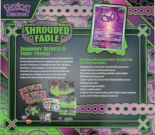 Pokemon TCG: Scarlet and Violet Shrouded Fable Elite Trainer Box - 8