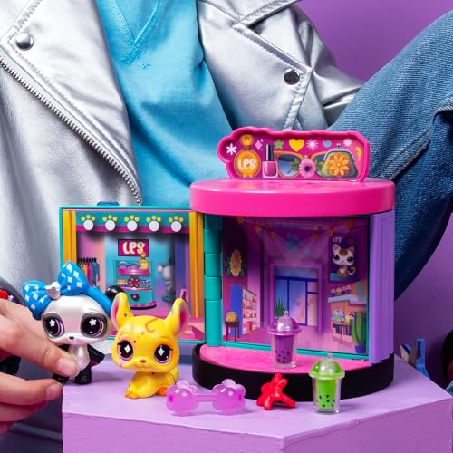Littlest Pet Shop Sweet and Style 4-in-1 Gift Box - Pack of 3 Animals, 15 Accessories, 1 Card, 1 Code Roblox - Mini Collectible Animal Figurines - Children's Toy 4 Years and Above - BF00722 - 8