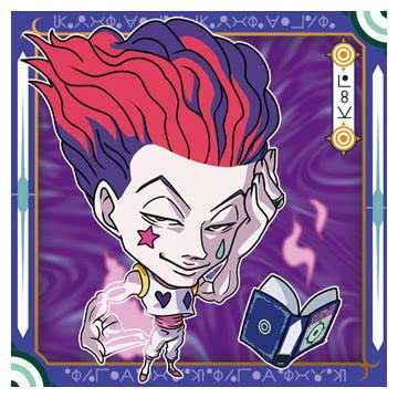 Niformation HUNTER Seal x Wafer Vol. 3 [4. Hisoka (Normal)] *Sticker only (single item)