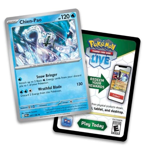Pokemon Trading Card Game Knockout Collection - Includes Sticker Sheet, 2 Booster Packs and Foil Card (Chien-Pao) - 3