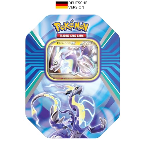 Pokémon - Trading Card Game: Tin-Box Paldea Legends - Miraidon (1 Holographic Card & 4 Booster Packs) - 4
