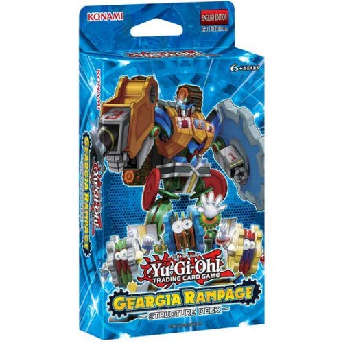 Yu-Gi-Oh Geargia Rampage Structure Deck Geargia Rampage Structure Deck [1st EDITION] [Sealed Deck] (Konami)