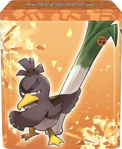 Pokémon TCG: Fighting Stacking Tin - Lycanroc (3 booster packs & coin) - 4