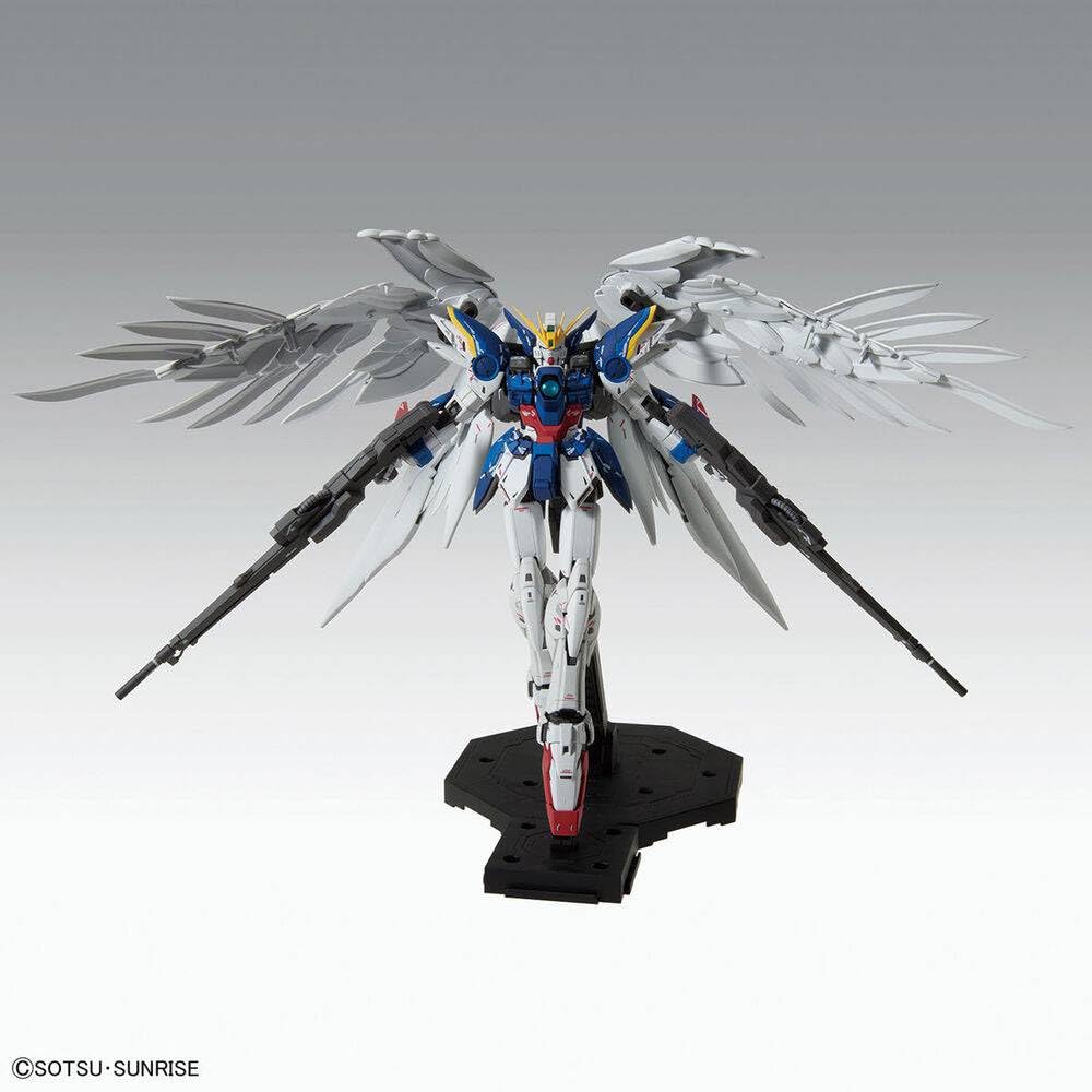 BANDAI Hobby EW-02 1/100 High Grade Endless Waltz Wing Gundam Zero Custom Model Kit - 4