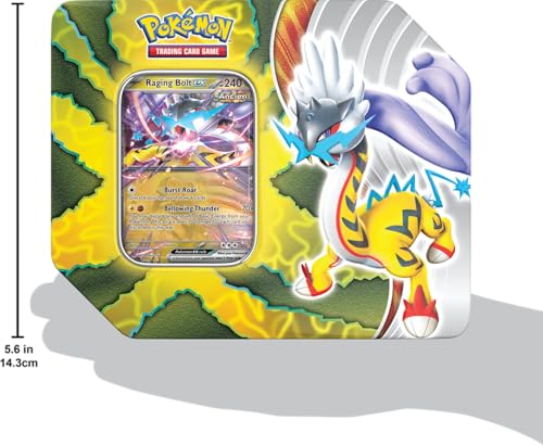 Pokemon TCG: Paradox Destinies Tin - Raging Bolt EX - 2