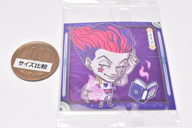 Niformation HUNTER Seal x Wafer Vol. 3 [4. Hisoka (Normal)] *Sticker only (single item) - 2