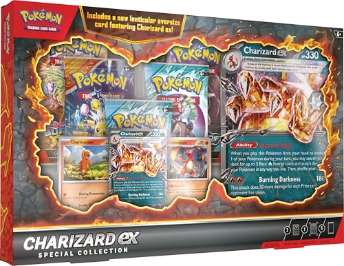 Pokemon TCG: Charizard ex Special Collection - 5 Packs, Promos - 5