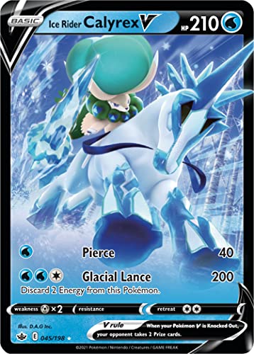 Pokemon Cards: Ice Rider Calyrex VMAX League Battle Deck - 3