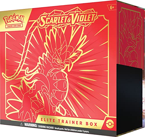 Pokemon TCG: Scarlet and Violet Elite Trainer Box - Koraidon Red (1 Full Art Promo Card, 9 Boosters and Premium Accessories) - 8