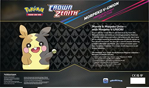 Pokémon TCG: Crown Zenith Premium Playmat Collection Morpeko V-Union Box - 9
