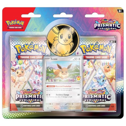 POKEMON TCG: SCARLET AND VIOLET: PRISMATIC EVOLUTIONS TWO-BOOSTER BLISTER - 3