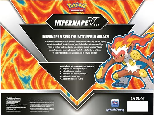 Pokemon Trading Cards: Infernape V Box - 5