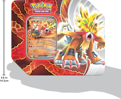 Pokemon TCG: Paradox Destinies Tin - Gouging Fire EX - 2