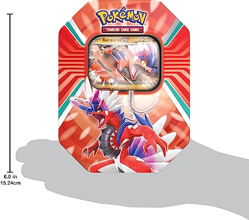 Pokémon - Trading Card Game: Tin-Box Paldea Legends - Koraidon (1 Holographic Card & 4 Booster Packs) - 2