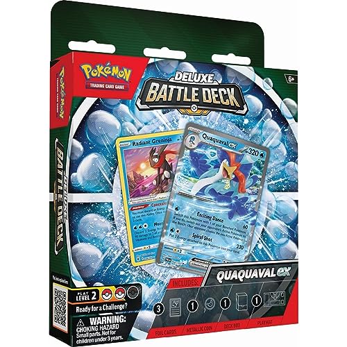 POKEMON TCG: DELUXE BATTLE DECK: Quaquaval - 6