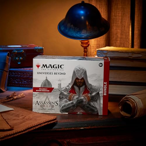 Magic: The Gathering - Assassin’s Creed Bundle | 9 Beyond Boosters + Accessories | Collectible Trading Card Game for Ages 13+ - 7