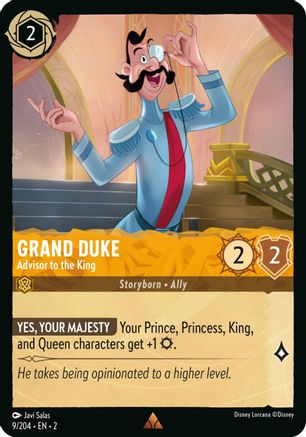 Grand Duke - Advisor to the King (9/204) - Rise of the Floodborn Cold Foil - Lorcana - Single Cards