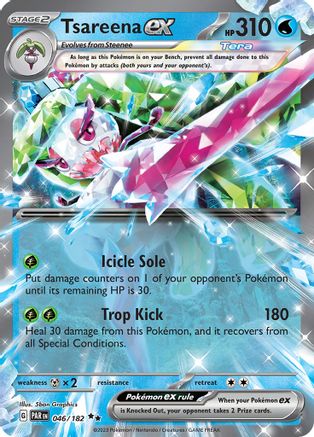 Tsareena ex - 046/182 (046/182) [SV04] Pokemon - Paradox Rift - Single Cards
