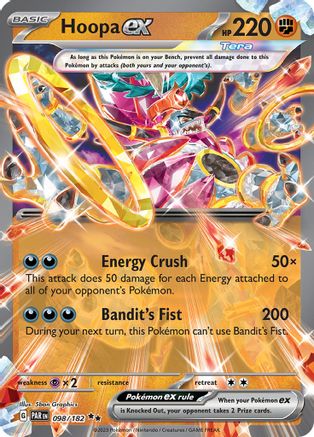 Hoopa ex (098/182) [SV04] Pokemon - Paradox Rift - Single Cards