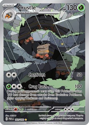 Crustle - 183/182 (183/182) [SV04] Pokemon - Paradox Rift - Single Cards